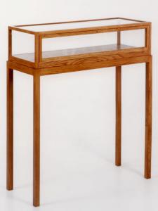 Tischvitrine mit Untergestell